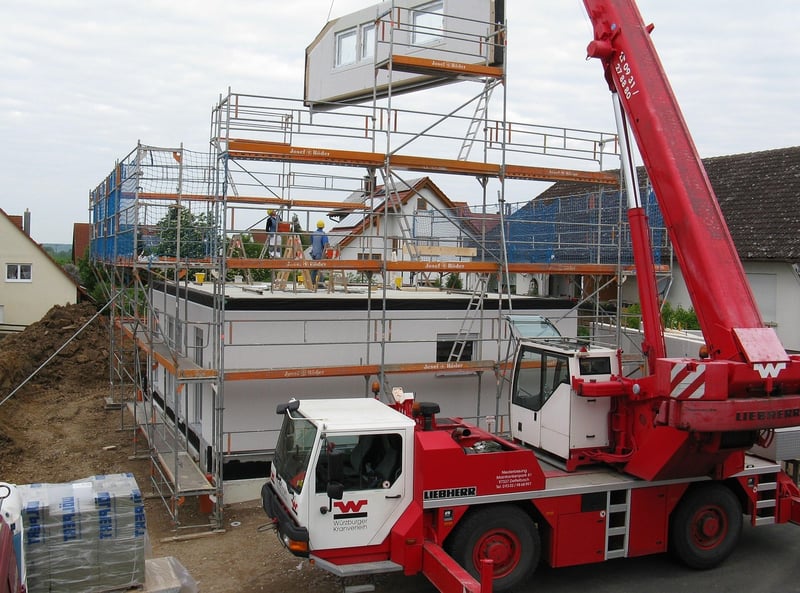 la construction de logements
